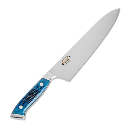 Nenohi Nenox Blue Bone Handle Gyuto 8.2" (210 mm) (Chef Knife)