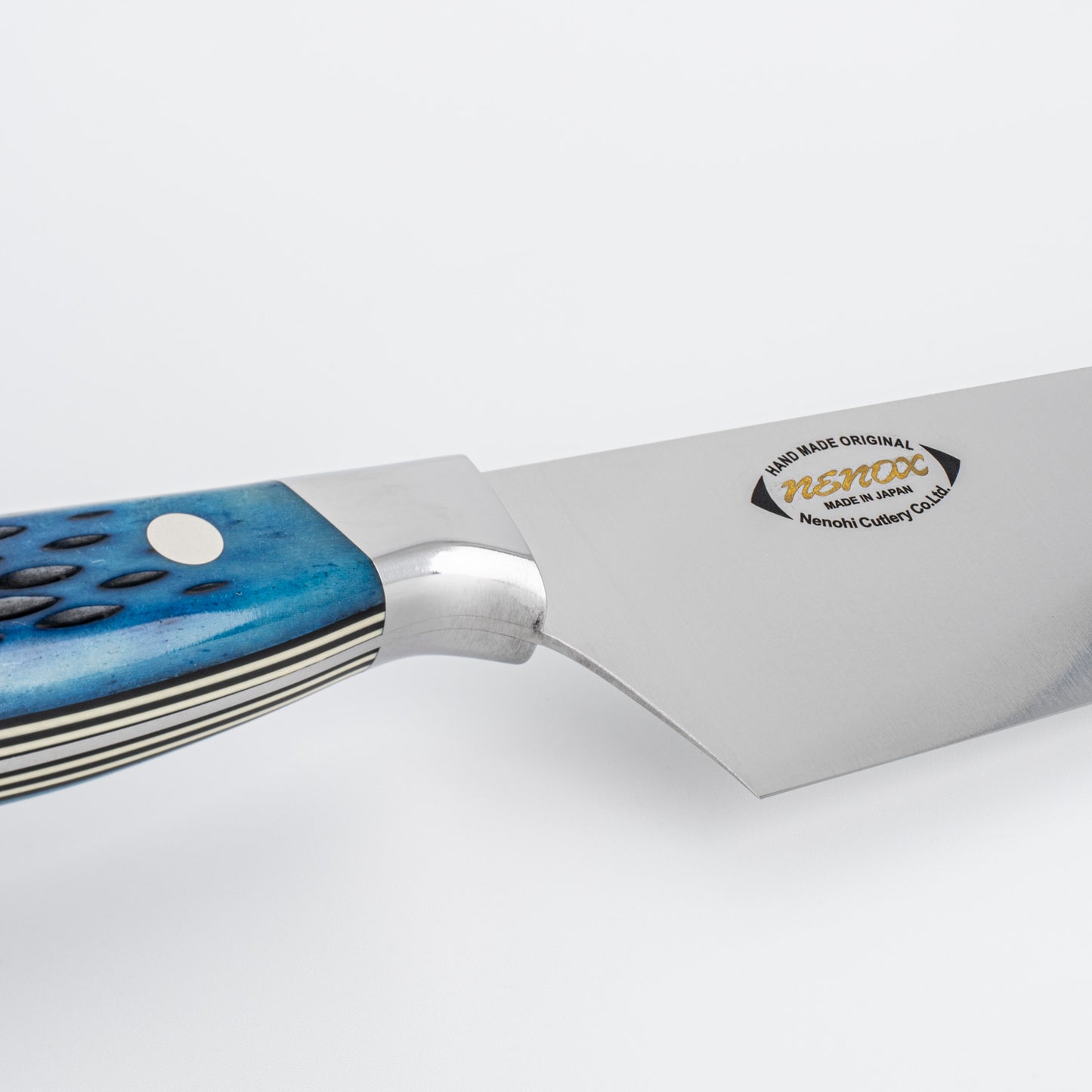 Nenohi Nenox Blue Bone Handle Gyuto 8.2" (210 mm) (Chef Knife)