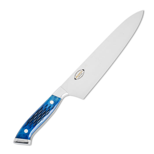 Nenohi Nenox Blue Bone Handle Gyuto 9.4" (240mm) (Chef Knife)