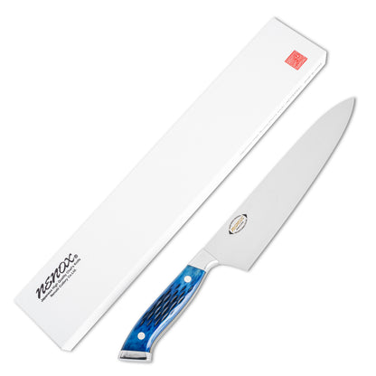 Nenohi Nenox Blue Bone Handle Gyuto 9.4" (240mm) (Chef Knife)