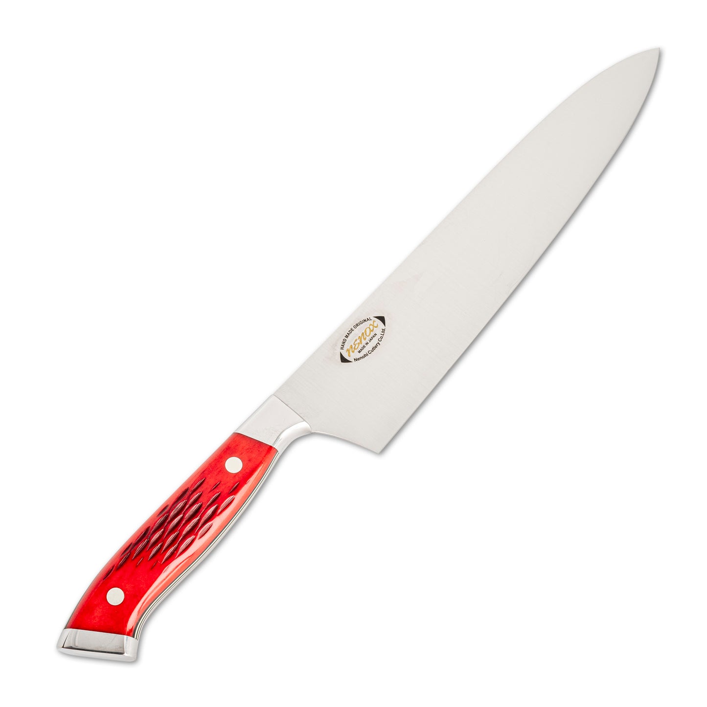 Nenohi Nenox Red Bone Handle Gyuto 8.2" (21cm) (Chef Knife)