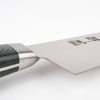 Suisin Premium Inox Forest Green Handle Gyuto 8.2" (210mm) Chef Knife