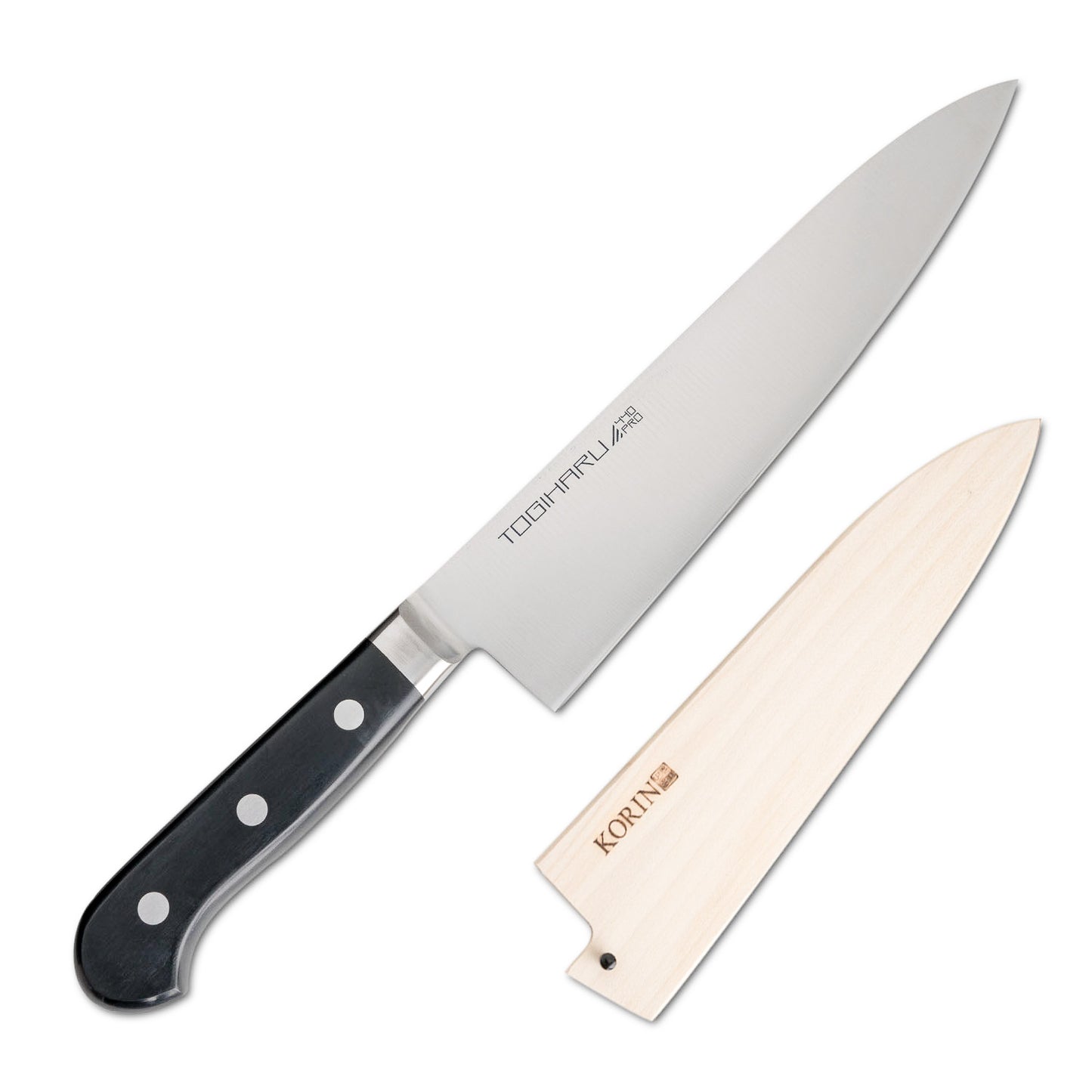 Togiharu PRO Gyuto 9.4" (240mm) with Saya (wooden cover included) Chef Knife
