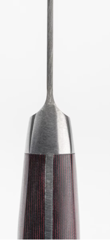 Suisin Premium Inox Maroon Red Handle 8.2" (210mm) Chef Knife