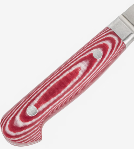 Suisin Premium Inox Rose Red Handle Gyuto 9.4" (240mm) Chef Knife
